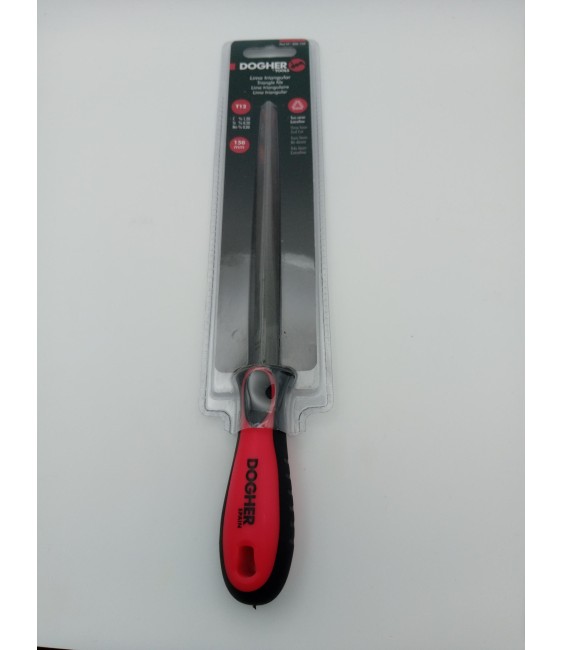 LIMA TRIANGULO 150MM M/BIMAT GRANO ENTR | Herrajes HE