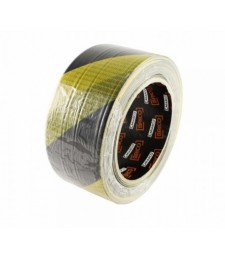 CINTA SEÃALIZACION AMARILLO/NEGRO 50mm 30M | Herrajes HE