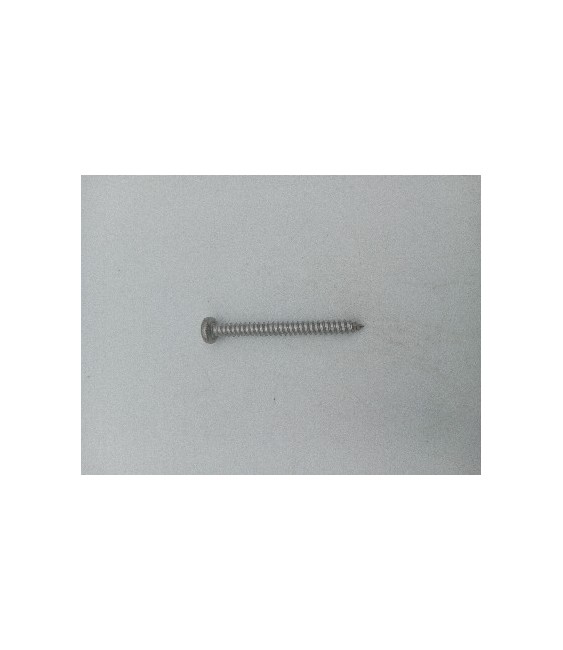 TORNILLO R/CHAPA CAB. ALOMADA DIN 7981 INOX A2 4.8X50