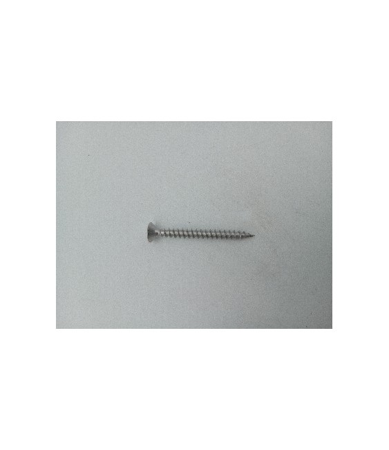 TORNILLO R/MADERA CAB. AVELLANADA DIN 7505A 5X80 INOX A2