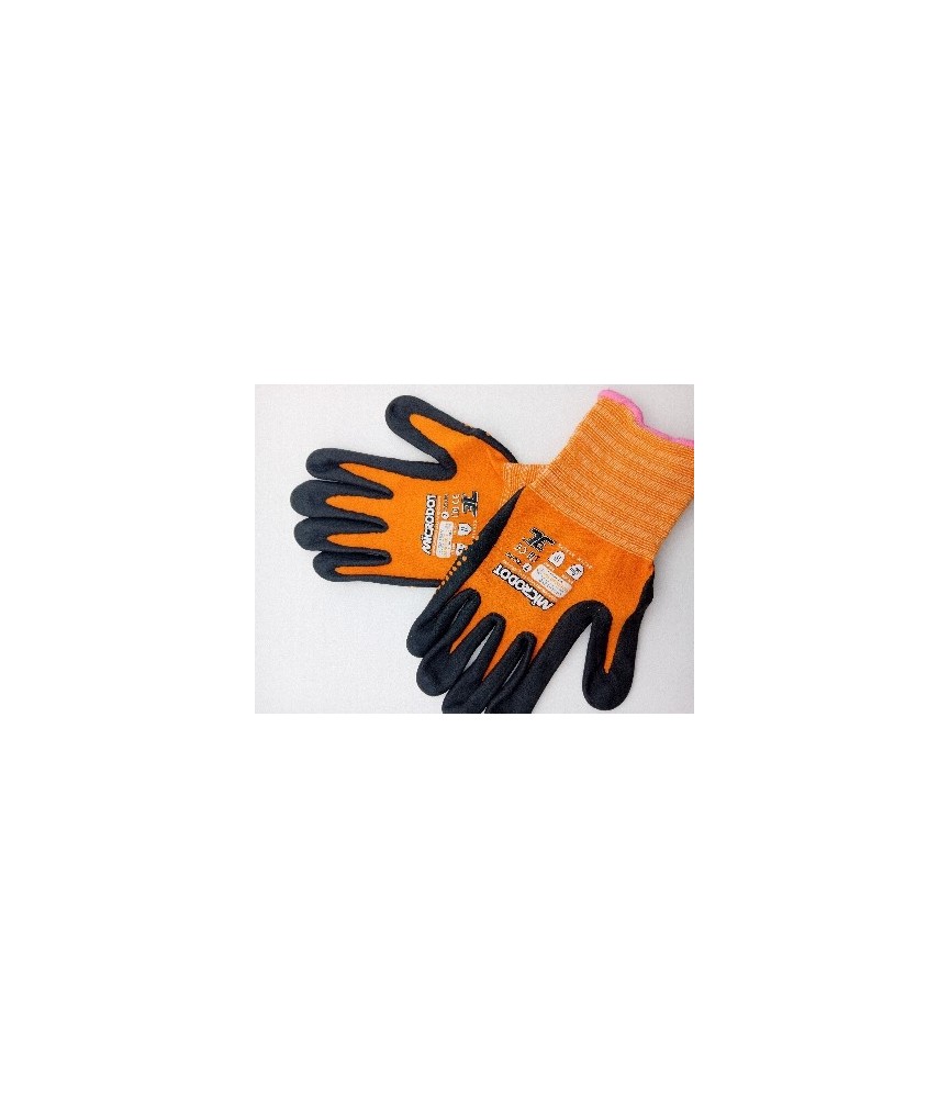 PAR GUANTES MICRODOT WX666 N. 9