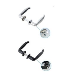 MANIVELA REGULABLE NEGRA 35/50 RF-36 | Herrajes HE