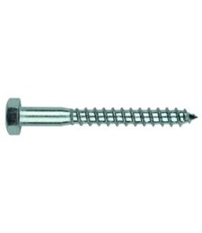 TORNILLO TIRAFONDO CAB. HEX. DIN 571 8X60 | Herrajes HE