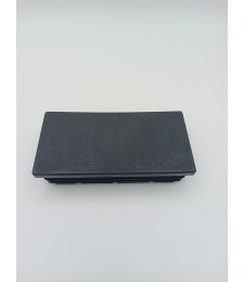 CONTERA RECTANGULAR 100X50 NEGRO | Herrajes HE