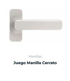 MANIVELA RECUPERABLE CERRATO BLANCA | Herrajes HE