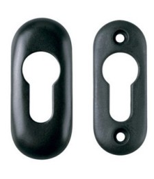 ESCUDO CERRADURA NEGRO LO574 ACOFAL | Herrajes HE