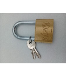 CANDADO NIZA ARCO LARGO AL-60 LATON REF-19847