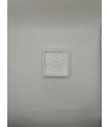 CONTERA CUADRADA 100X100 BLANCO | Herrajes HE