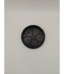 CONTERA REDONDA 100 NEGRO | Herrajes HE