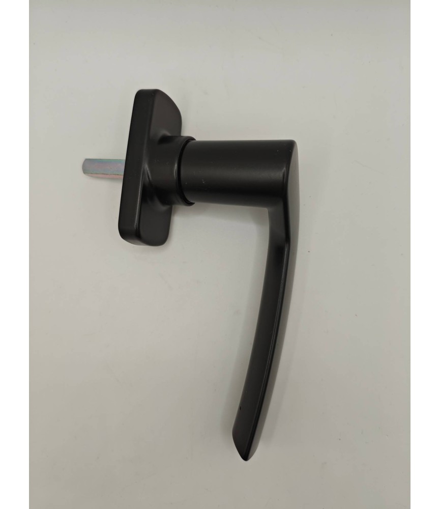 MANILLA EOS DESP DCHA INT.43 L-23 MM NEGRO | Herrajes HE