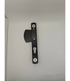 ASA ALUM. "DALI" 85 mm NEGRO | Herrajes HE