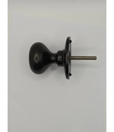 POMO DE ALUMINIO NEGRO REF:ALU-PO3 | Herrajes HE