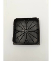 CONTERA CUADRADA 120X120 NEGRO | Herrajes HE