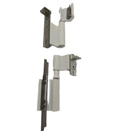 KIT BISAGRAS OSCILO GALICUBE SIMETRICA BLANCO | Herrajes HE