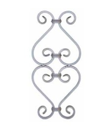 ADORNO FORJA 12X6 380X175 REF:4455 | Herrajes HE