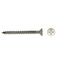 TORNILLO R/MADERA CAB. AVELLANADA DIN 7505A 6X90 INOX A2