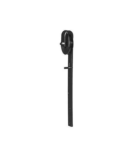 HERRAJE GRANERO NYLON 60X15 NEGRO REF.57539N