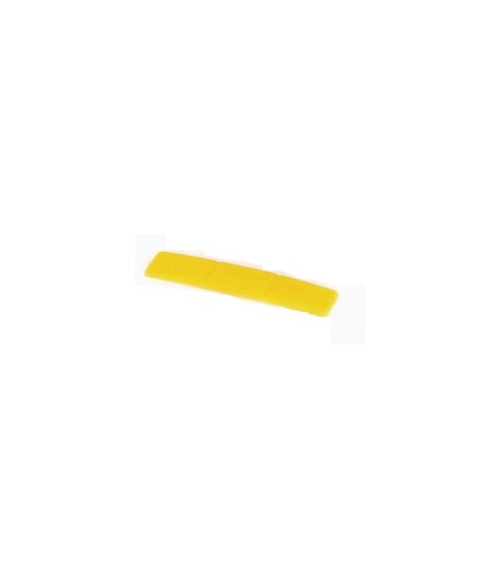 CALZO 40X100X4 AMARILLO