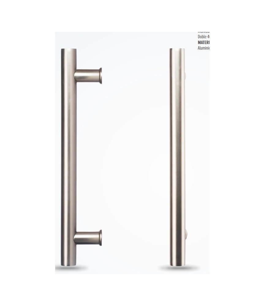 TIRADOR TORREON RECTO 500 INOX