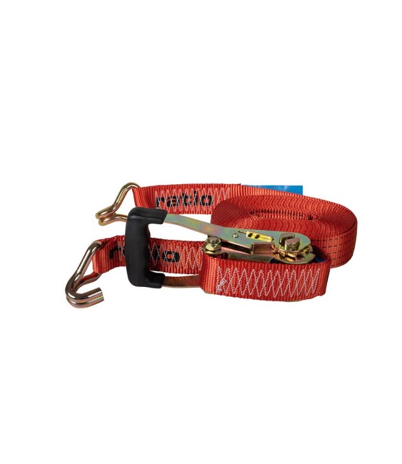 CINTA RATCHET 50mmX9mm C/MAX.4000KG RATIO GANCHO CERRADO