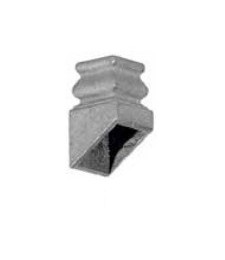 MACOLLAS EN 16 MM CUADRADO 2032-MA-16 NIQUEL