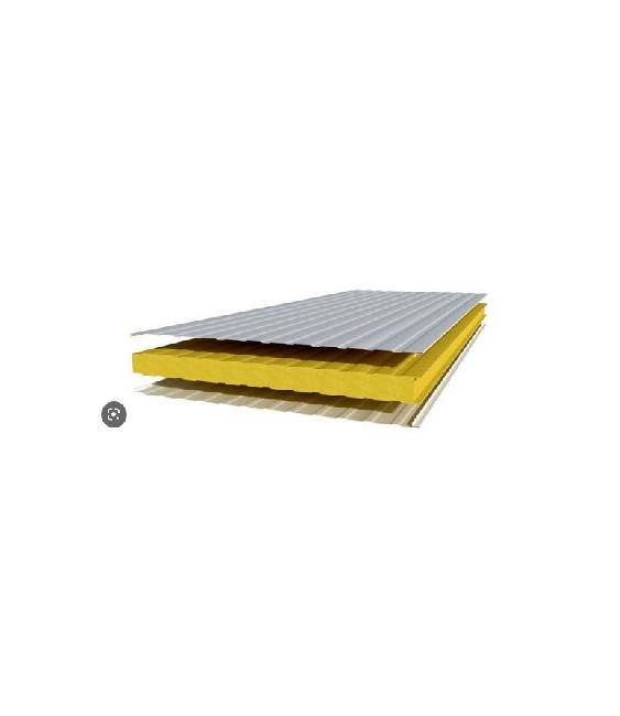 PANEL SANDWICH 2000X1000X20X0.8CC RAL 7016 RANURADO