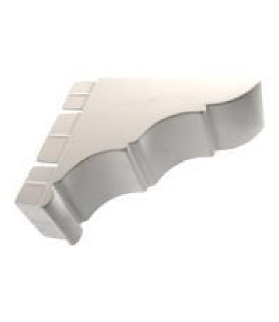 REMATE PERGOLA 100X40 BLANCO