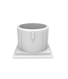 MULTIBASE BARANDILLA BLANCO 60X60