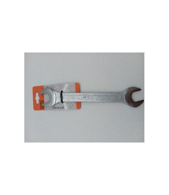 LLAVE FIJA DOS BOCAS CROMO KREATOR 20-22