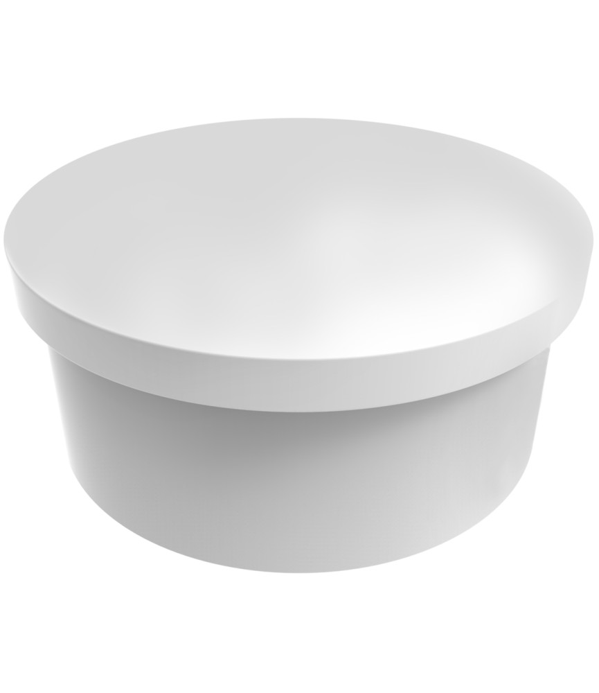 TAPA TUBO TIRADOR APOLO RED.40 BLANCO