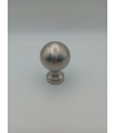 REMATE FORMA BOLA 60X40X30 M-8 NIQUEL MATE