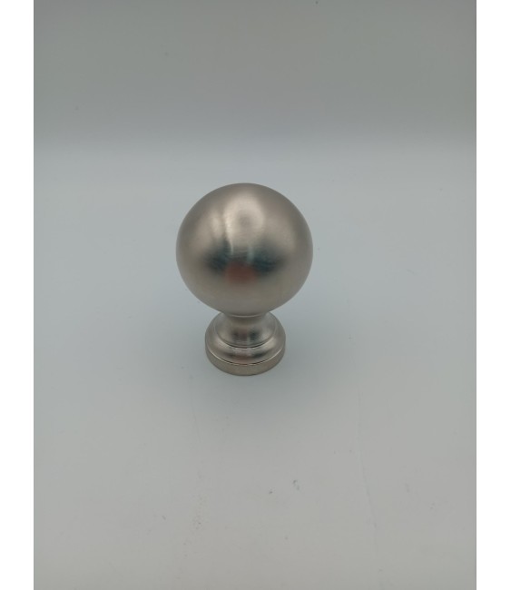 REMATE FORMA BOLA 60X40X30 M-8 NIQUEL MATE