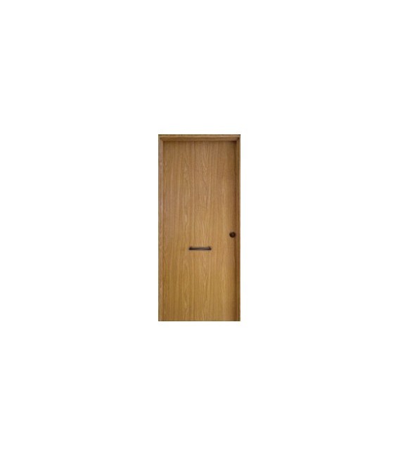 PUERTA NASCOR LISA HOJA 80 3 PTOS ROBLE DRCHA