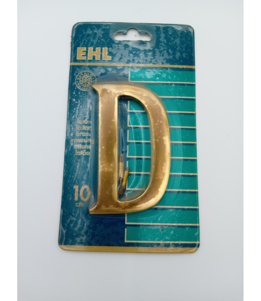 LETRA D METAL 100 MM 1191-100A