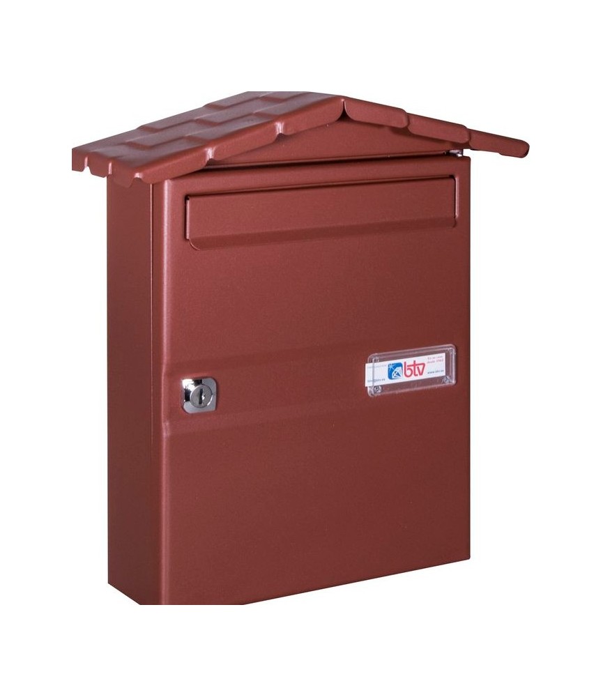 BUZON CHALET MARRON TIERRA