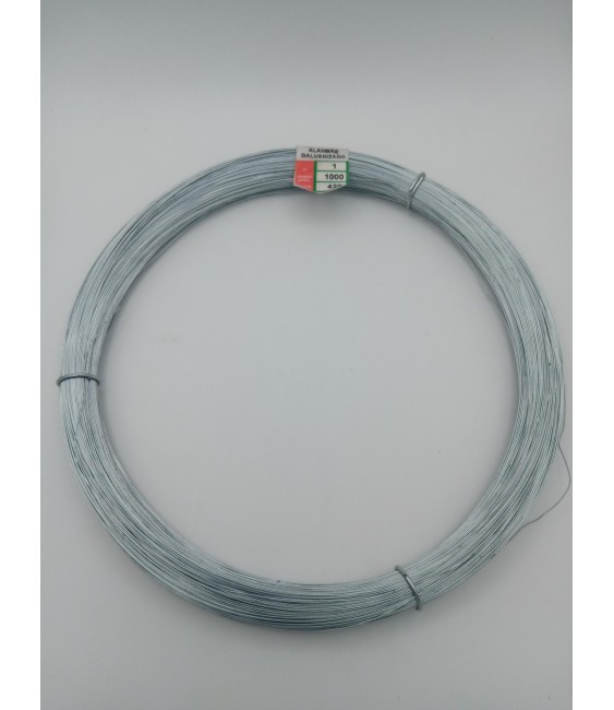ROLLO ALAMBRE GALVANIZADO Nº1 1KG