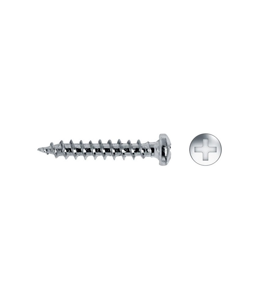 TORNILLO FIJACION CORREDERA DIN FCE 4.5X30 ZINCADO