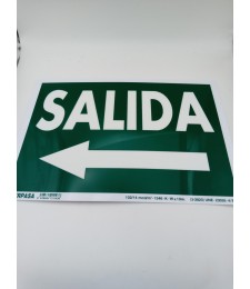 CARTEL Nº1042 SALIDA/FLECHA IZDA