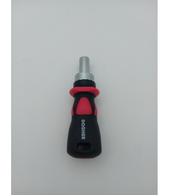 DESTORNILLADOR CARRACA CORTO PUNTAS 1/4