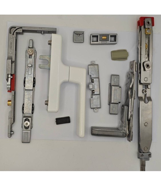 KIT OSCILO OCULTO 1 HOJA COMPAS CORTO TECNAC + CREMONA LARISA (3260 O K LB)