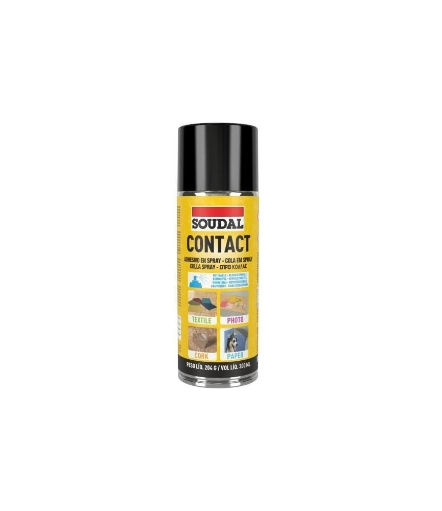 COLA CONTACTO SAOUDAL 300 ML. SPRAY