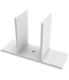 SOPORTE PARED 40MM BLANCO SOPPA4-5 | Herrajes HE
