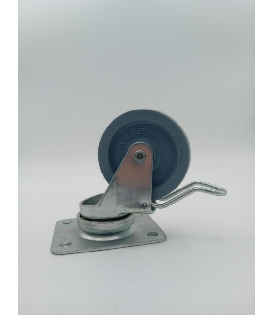 RUEDA 2-1494 GIRATORIA C/FRENO