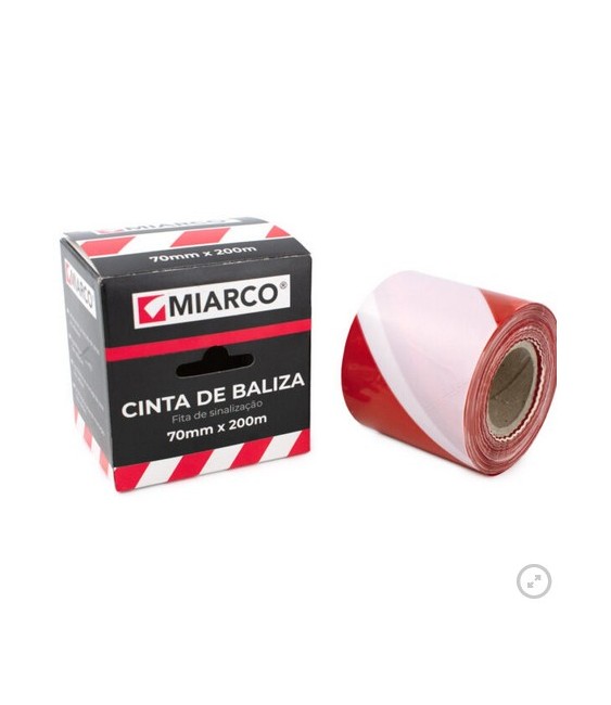 CINTA BALIZA ROJO/BLANCO RANGE 70mmX20