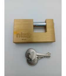 CANDADO NIZA 2000-75 LATON REF-21316 LL/IGUALES