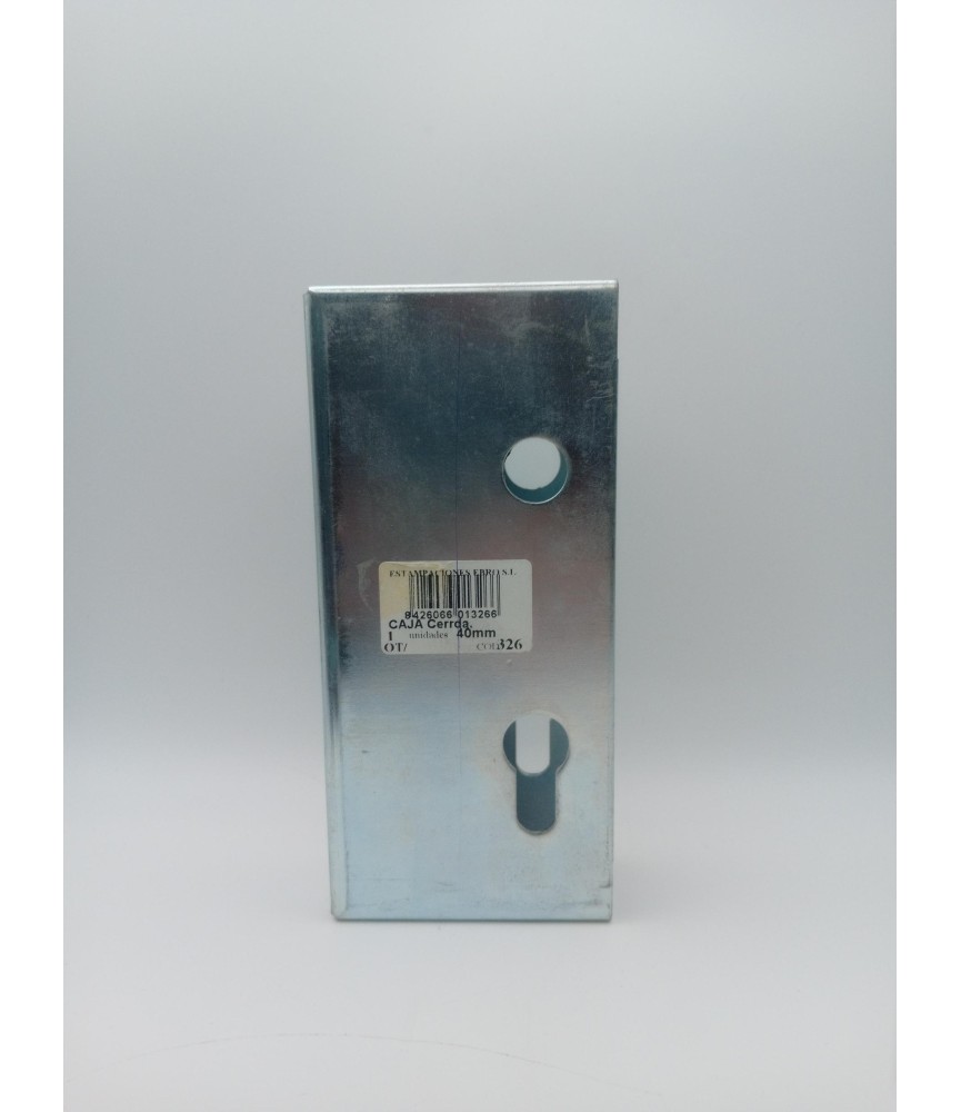 CAJA CERRADURA TUBO 40NN ESTAMP.EBRO