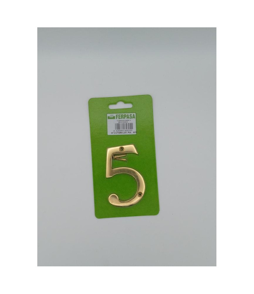 NUMERO LATON Nº5 8CMS
