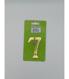 NUMERO LATON Nº7 8CMS