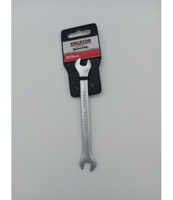 LLAVE FIJA DOS BOCAS CROMO 8-9