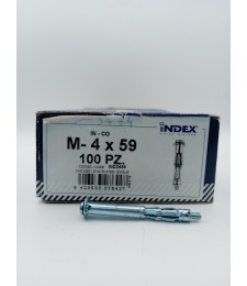 ANCLAJE INDEMOLL IN-CO TORNILLO ZINCADO 4X67